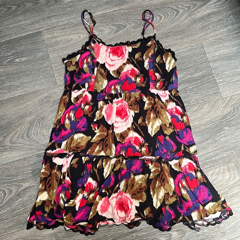 Floral Flowy UO Mini Dress